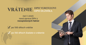 Vrátenie DPH z nezaplatených faktúr, Faktúry po splatnosti, žiadosť o vrátenie DPH